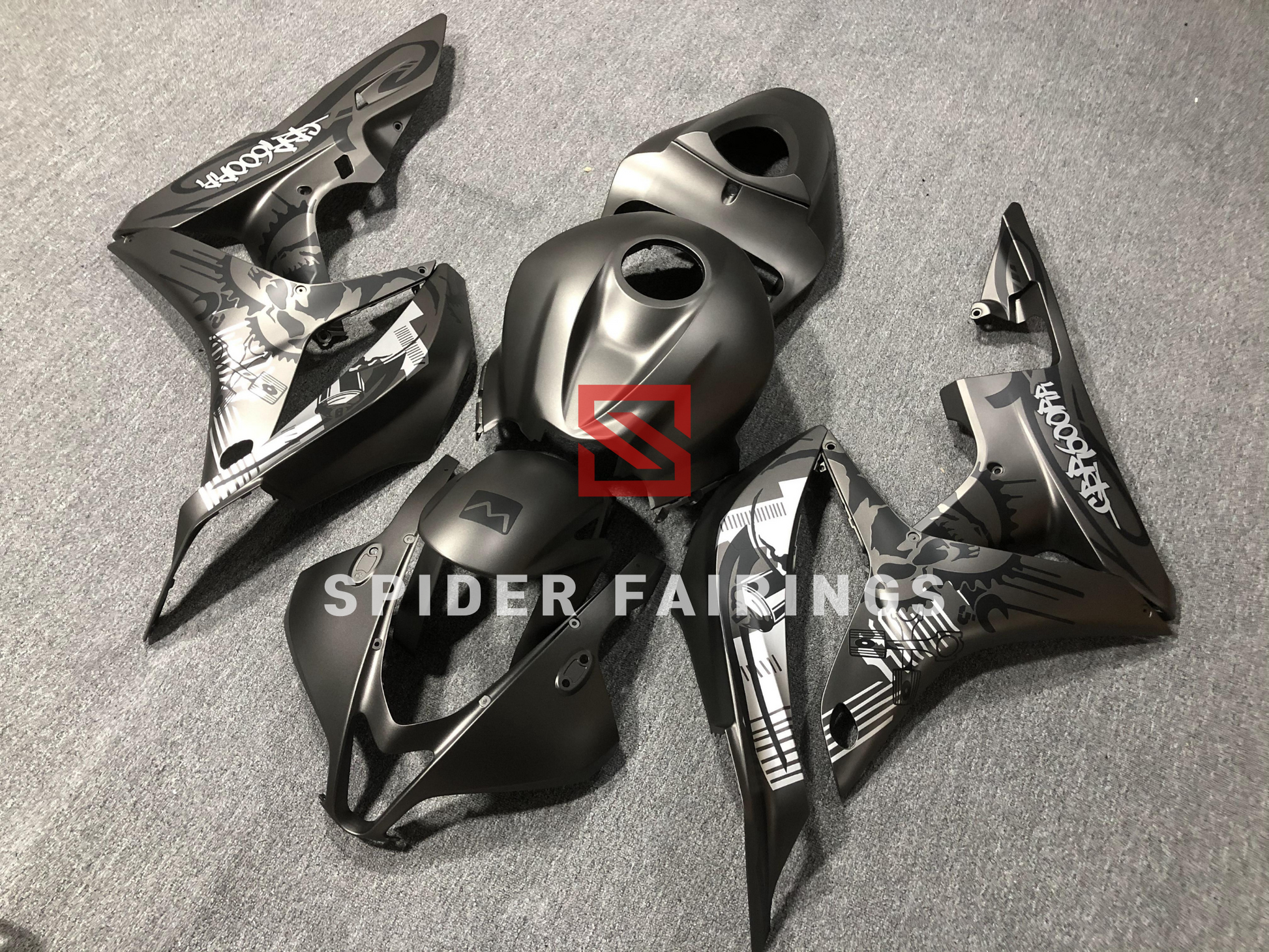 Matte Grey Tools-Honda CBR600RR 2007-2008