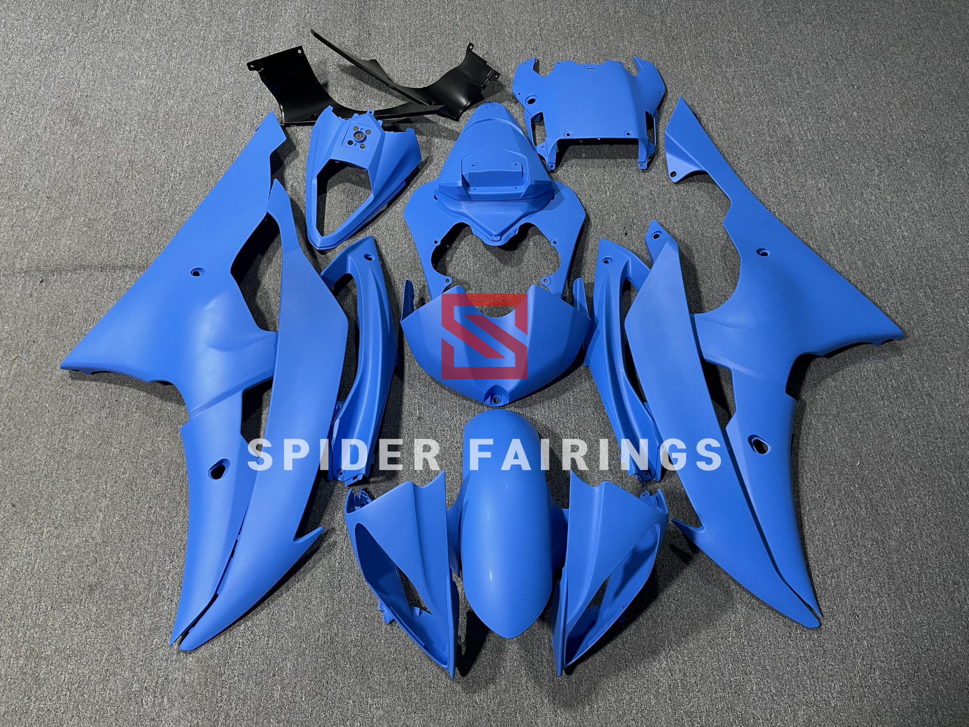 Matte Deep SkyBlue-Yamaha YZF R6 2008-2016