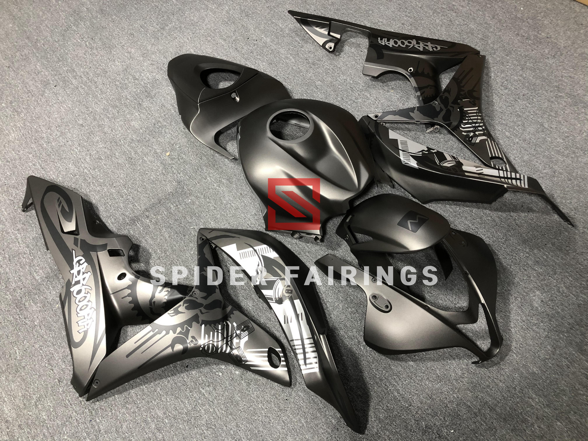 Matte Grey Tools-Honda CBR600RR 2007-2008