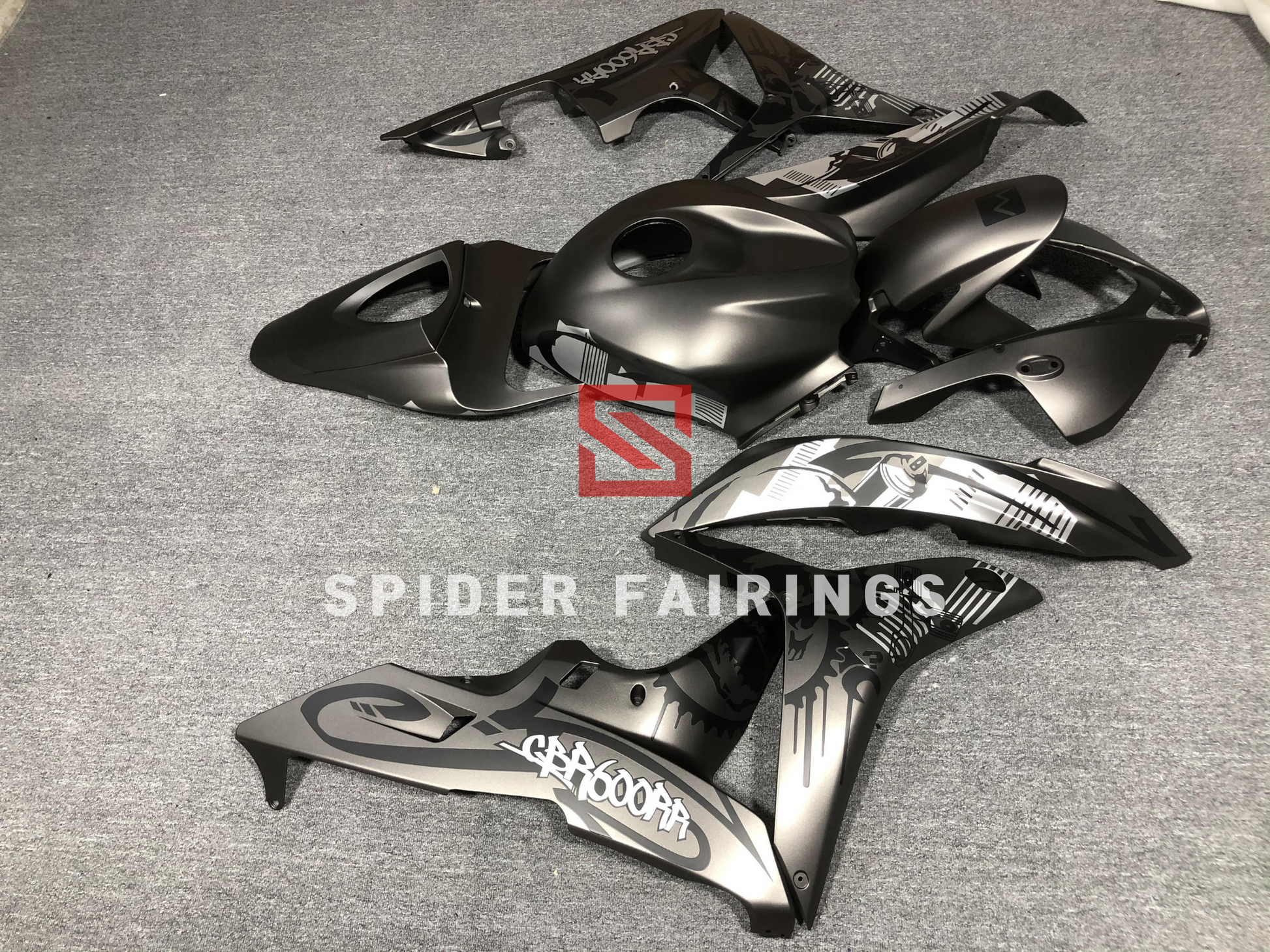 Matte Grey Tools-Honda CBR600RR 2007-2008