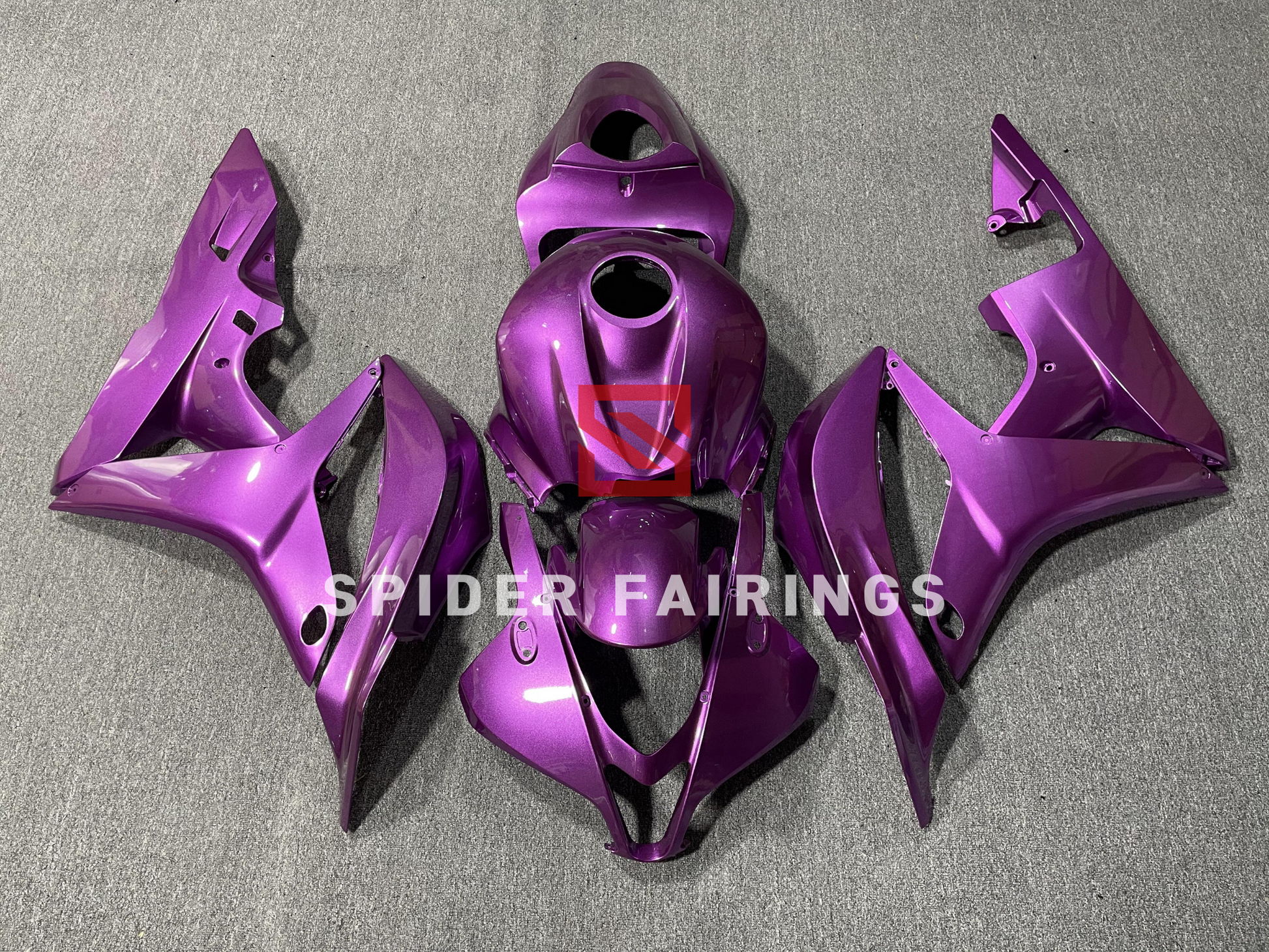 Gloss Magenta-Honda CBR600RR 2007-2008