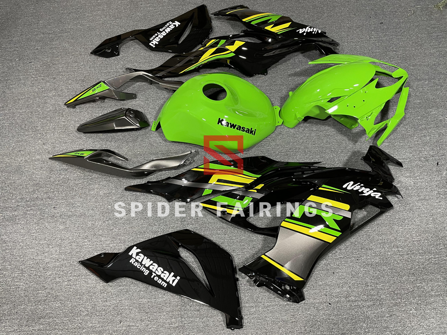 Gloss Green&Black-Kawasaki ZX-6R 2019-2021