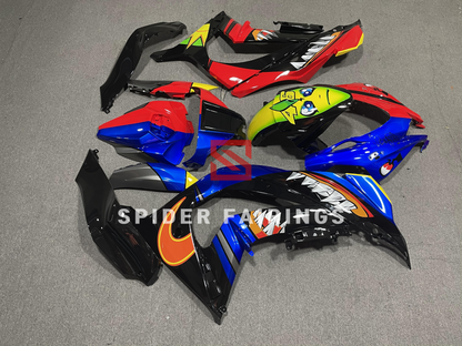 Custom Shark for Blue and Red-Kawasaki ZX-10R 2016-2020