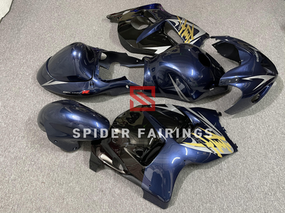 Dark Blue and Black-Suzuki GSXR1300 1997-2007