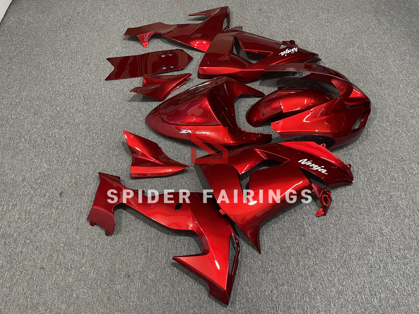 Gloss Red-Kawasaki ZX-10R 2006-2007