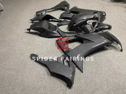 Carbon Fiber Black-Kawasaki ZX-10R 08-10