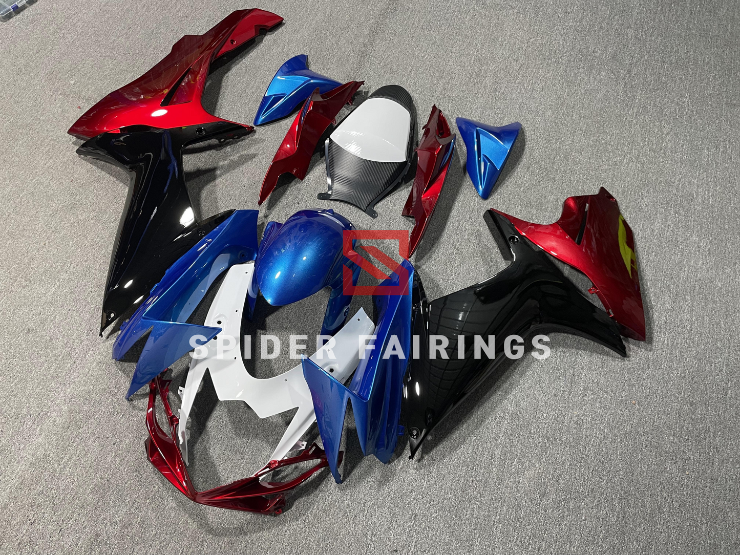 Red,Black and Blue-Suzuki GSXR600-750 2011-2019