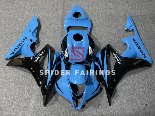 Deep SkyBlue and Black-Honda CBR600RR 2007-2008