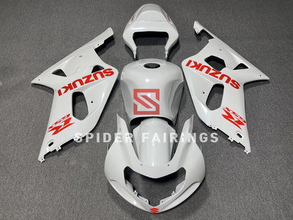 Gloss White-Suzuki GSXR600-750 2001-2003