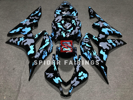 SkyBlue and Grey Camo-Honda CBR600RR 2007-2008