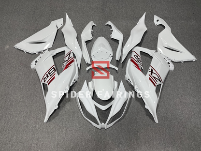 Gloss White-Kawasaki ZX-6R 2013-2018