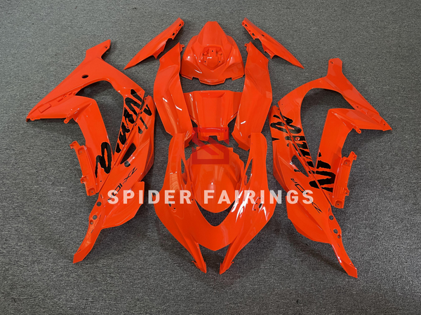 Fairings Orange-Kawasaki ZX-10R 2016-2020-Perfect Motorcycle