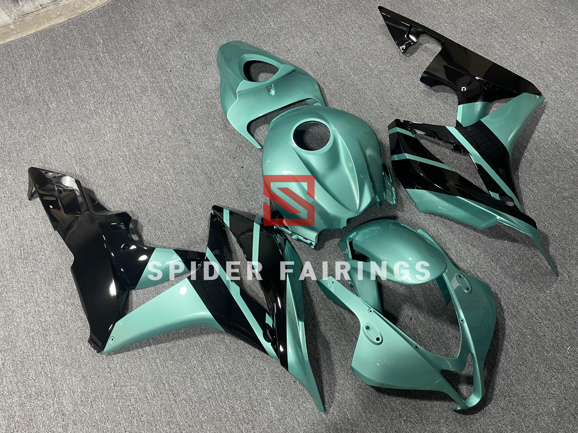 Gloss Turquoise-Honda CBR600RR 2007-2008