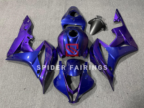 Midnight Blue-Honda CBR600RR 2007-2008-SpiderFairings