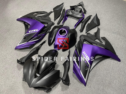 Matte Purple and Black-Yamaha Y-R25/R3 2014-2018