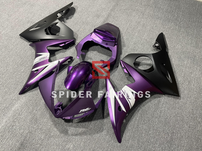 Matte Purple and Black-Yamaha YZF R6 2005