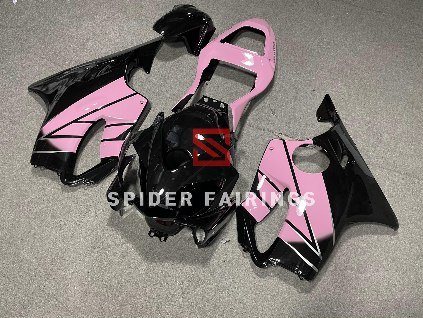 Gloss Pink&Black-Honda CBR600F 2001-2003