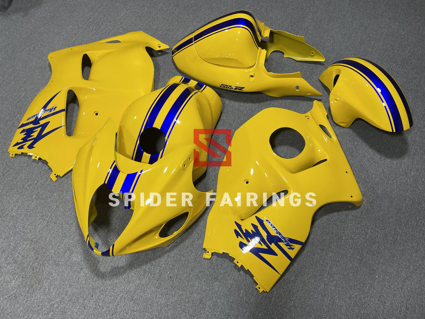 Gloss Yellow-Suzuki GSXR1300 1997-2007