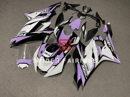 Purple,White and Black-Yamaha YZF R6 2017-2022