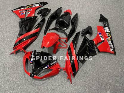 Gloss Red&Black-Kawasaki ZX-6R 2009-2012