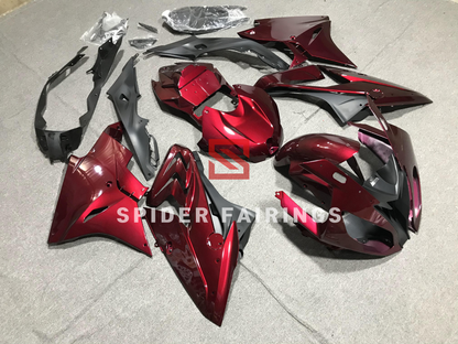 Dark Red and Black-BMW S1000RR 2017-2018