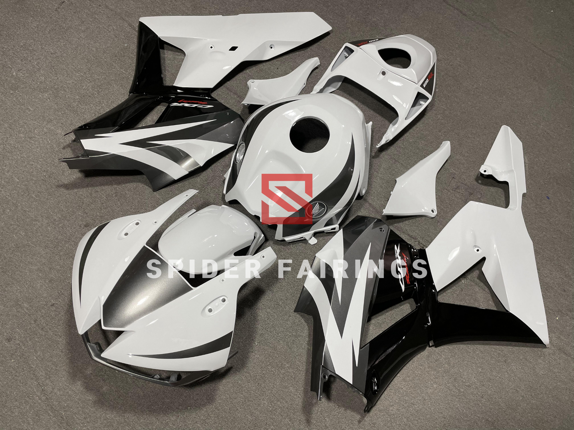 Gloss White-Honda CBR600RR 2013-2019