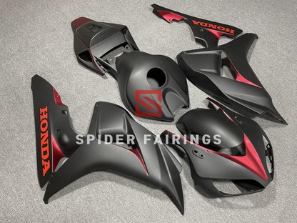 Matte Black and Red-Honda CBR1000RR 2006-2007