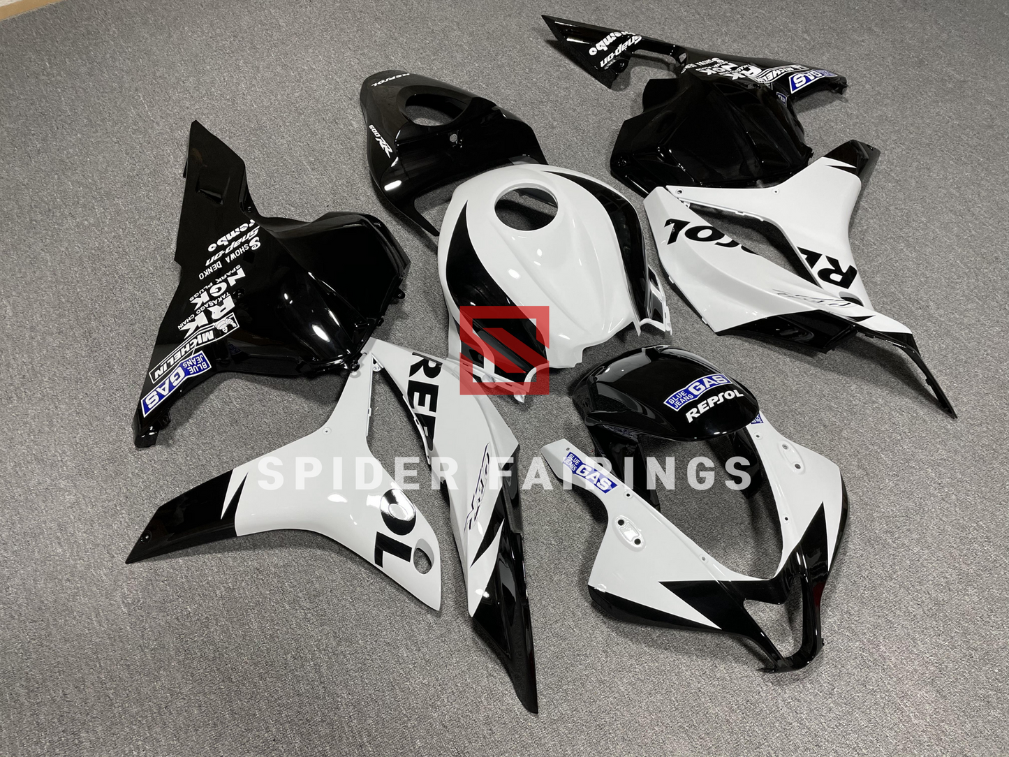 Black and White Repsol-Honda CBR600RR 2009-2012