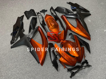 Gloss Orange and Black-GSXR600-750 2008-2010