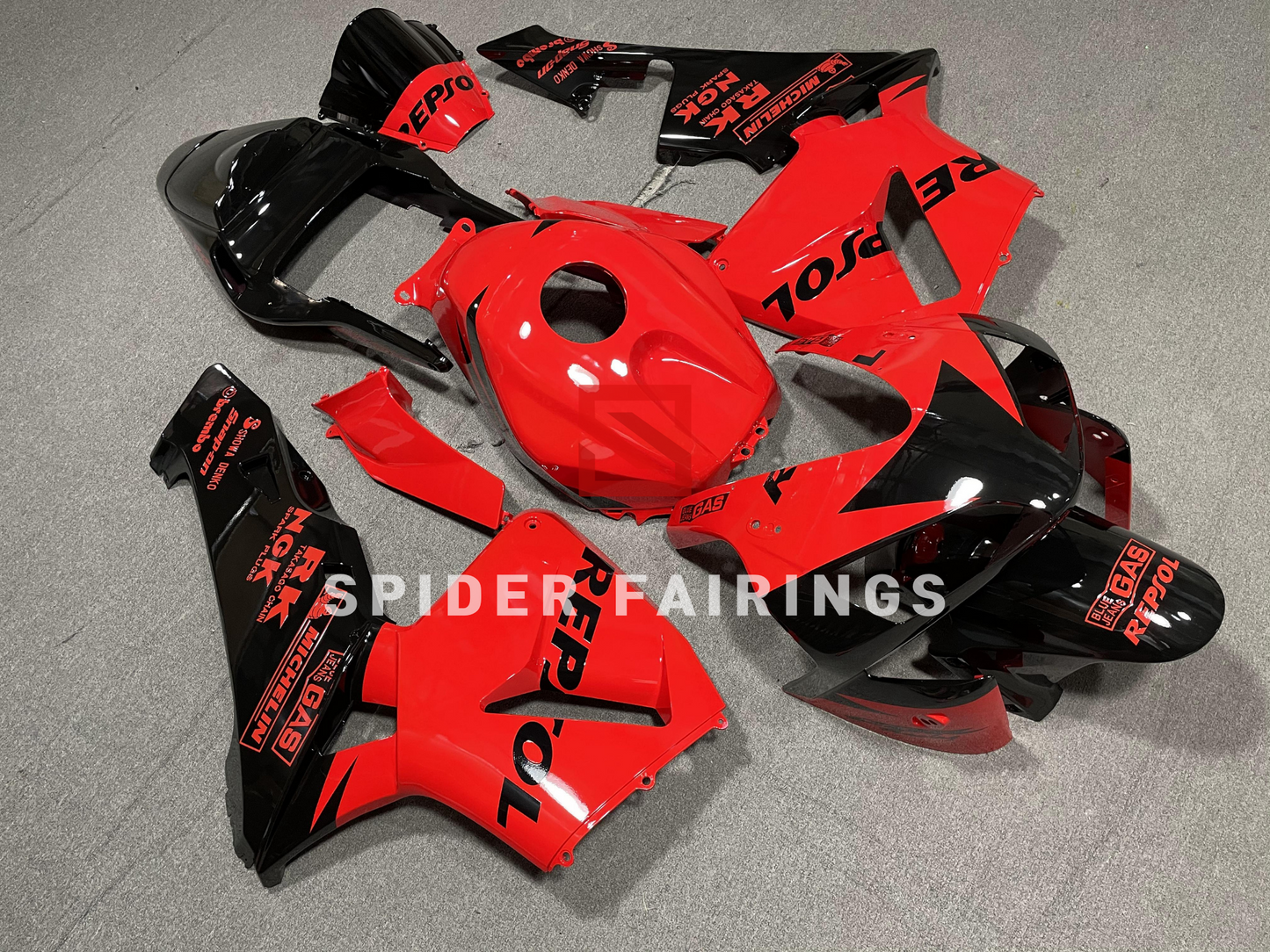 Black and Red Repsol-Honda CBR600RR 2003-2004