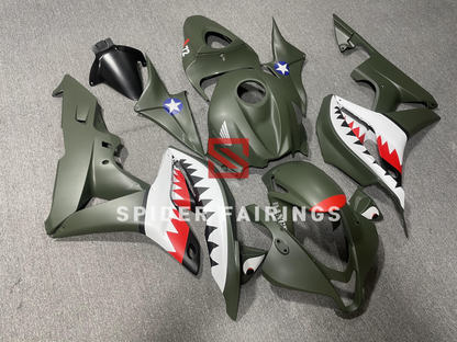 Olive Green Shark-Honda CBR600RR 2007-2008