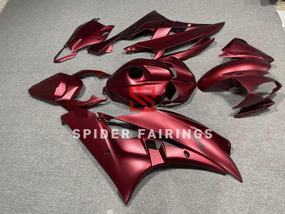 Matte Dark Red-Yamaha YZF R6 2006-2007