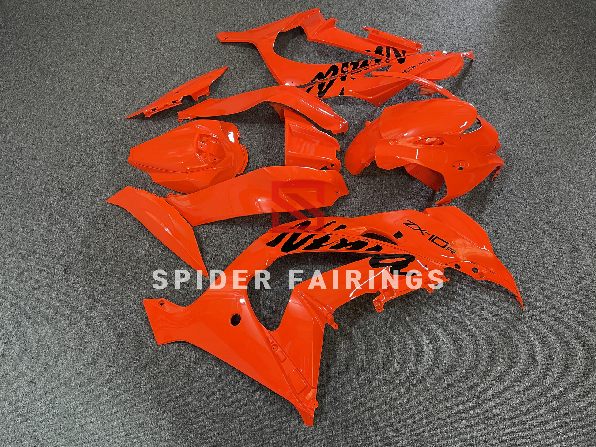 Fairings Orange-Kawasaki ZX-10R 2016-2020