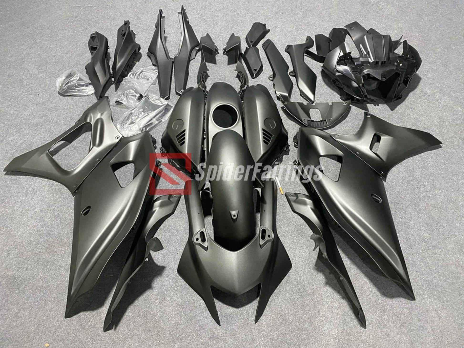 Matte Blackish Green-Yamaha R7 2021-2023