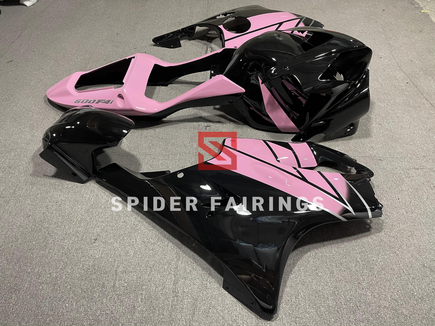 Gloss Pink&Black-Honda CBR600F 2001-2003