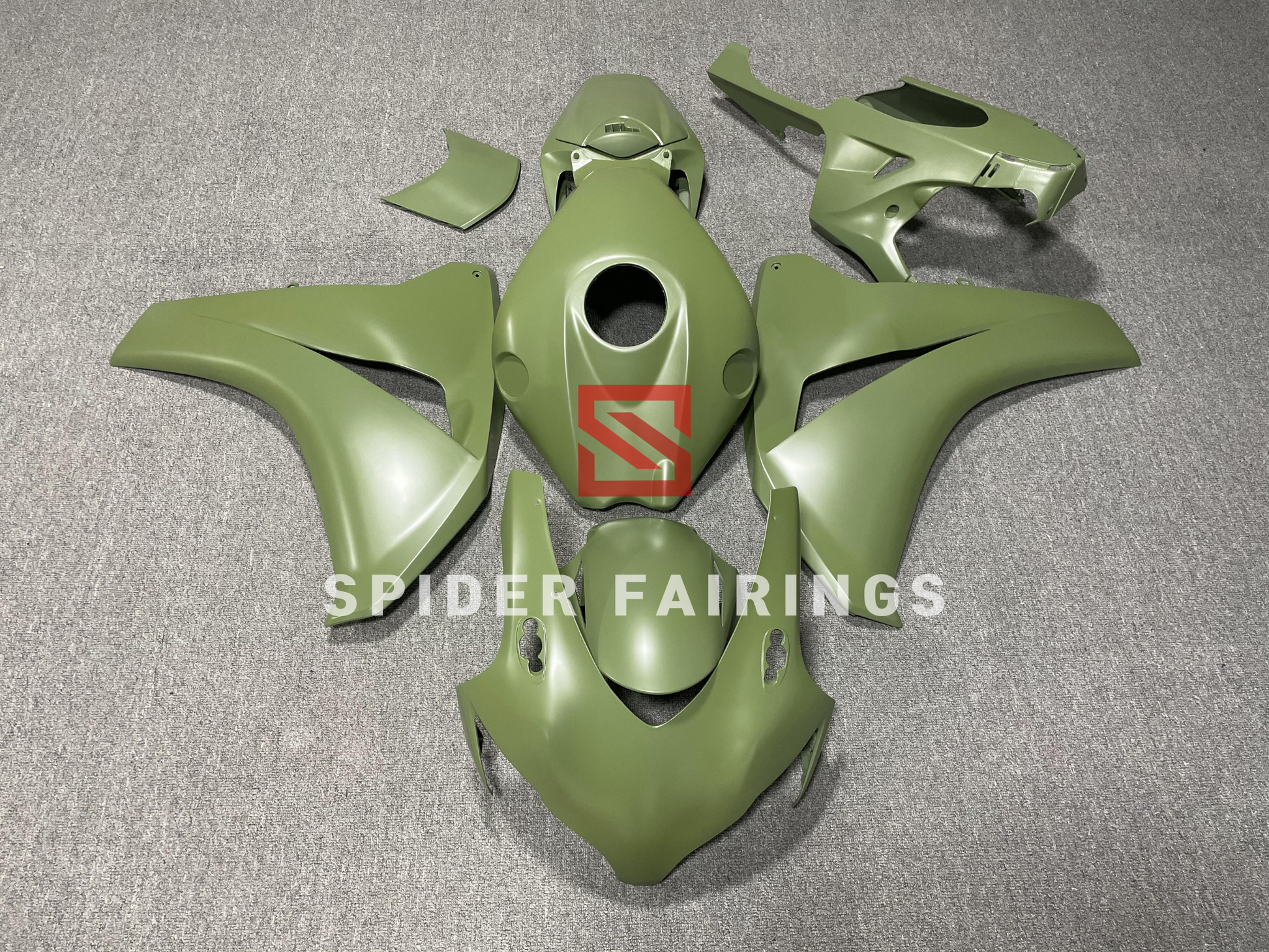 Matte DarkSea Green-Honda CBR1000RR 2008-2011