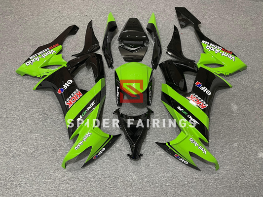 Gloss Green and Black-Kawasaki ZX-10R 2008-2010