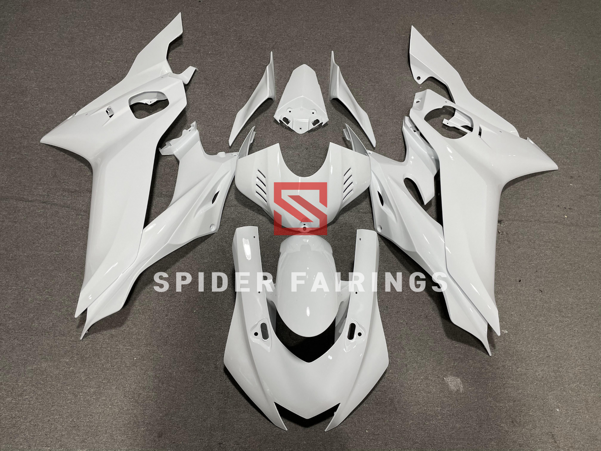 Gloss White-Yamaha YZF R6 2017-2022