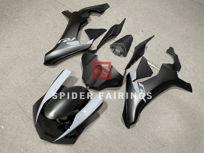 Matte Black and Gray-Yamaha YZF R1 2015-2019