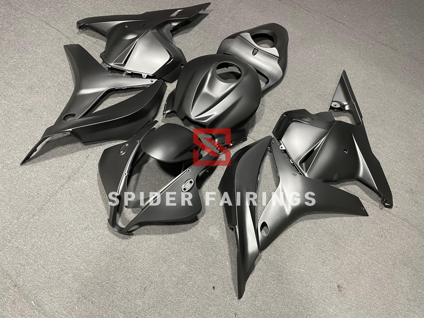 Matte Silver Gray-Honda CBR600RR 2009-2012