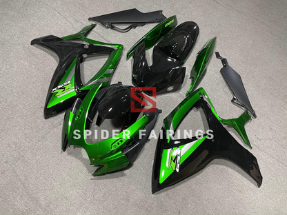 Gloss Green and Black-Suzuki GSXR600-750 2006-2007