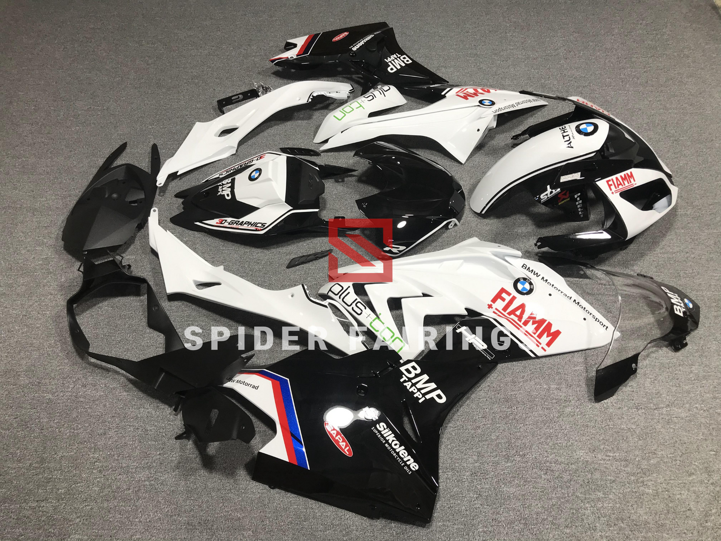 Black and White FIAMM-BMW S1000RR 2017-2018