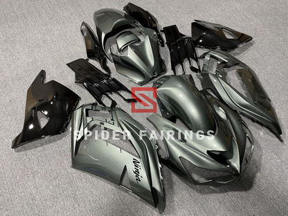 Gloss Silver Gray-Kawasaki ZX-14R 2012-2018