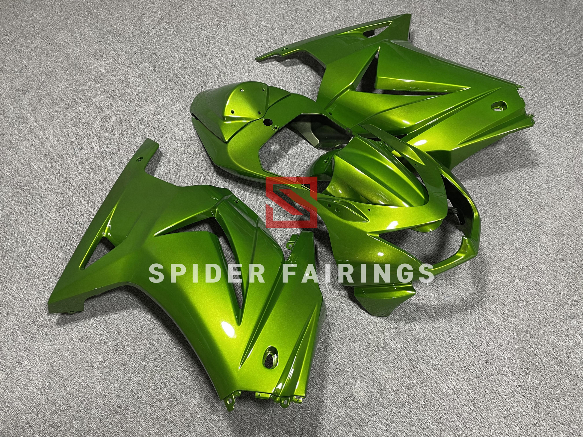 Gloss Green-Kawasaki EX250 2008-2012