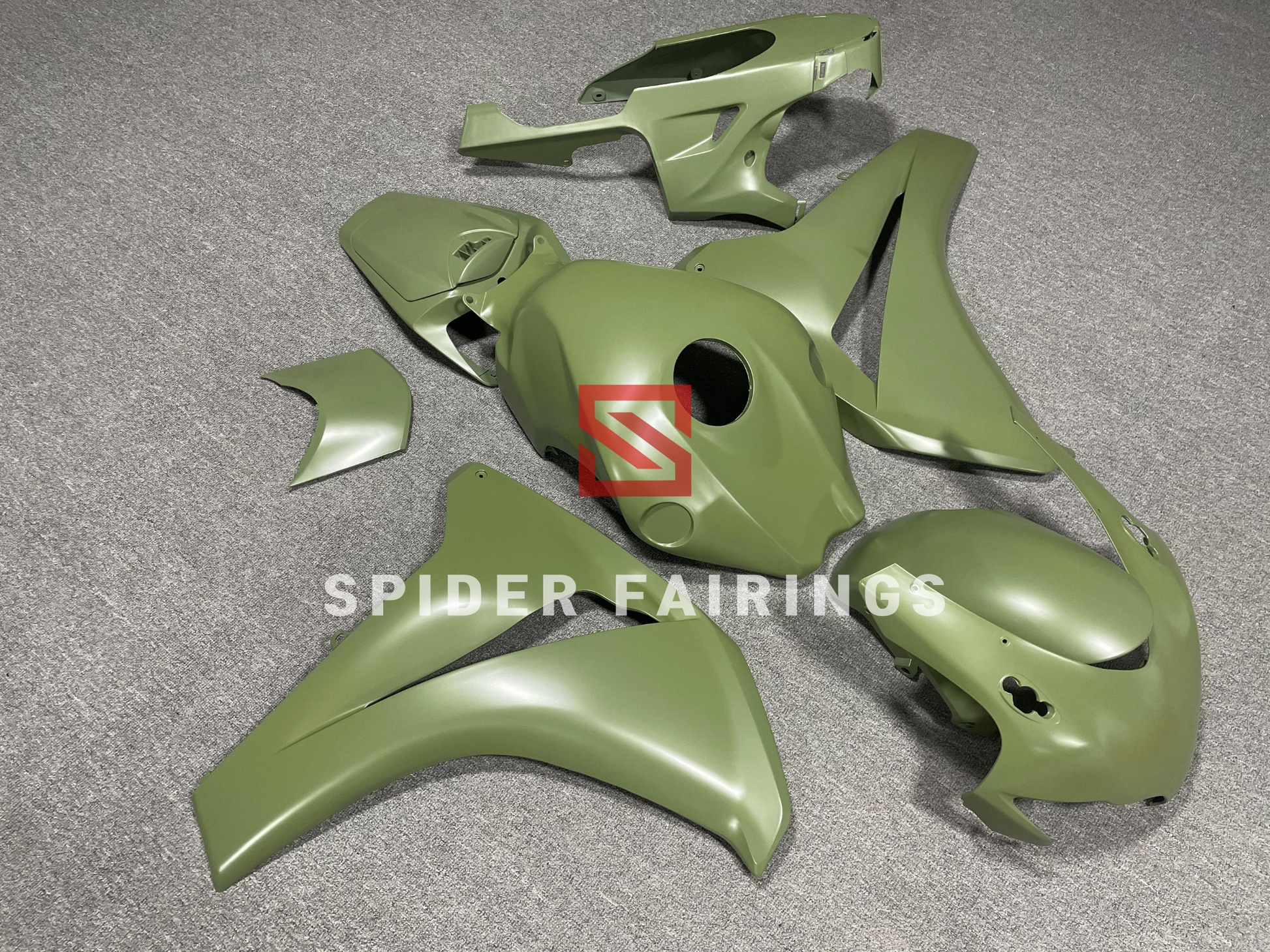 Matte DarkSea Green-Honda CBR1000RR 2008-2011