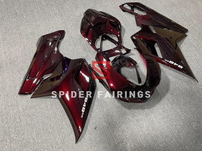 Dark Red and Black-Ducati 848 1098S 2007-2013