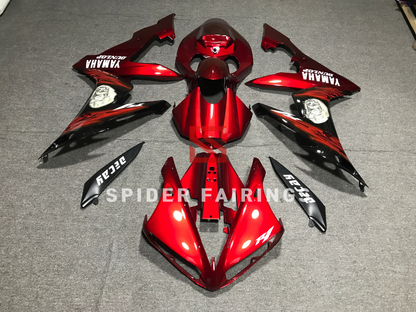 Dark Red Dicay-Yamaha YZF R1 2004-2006