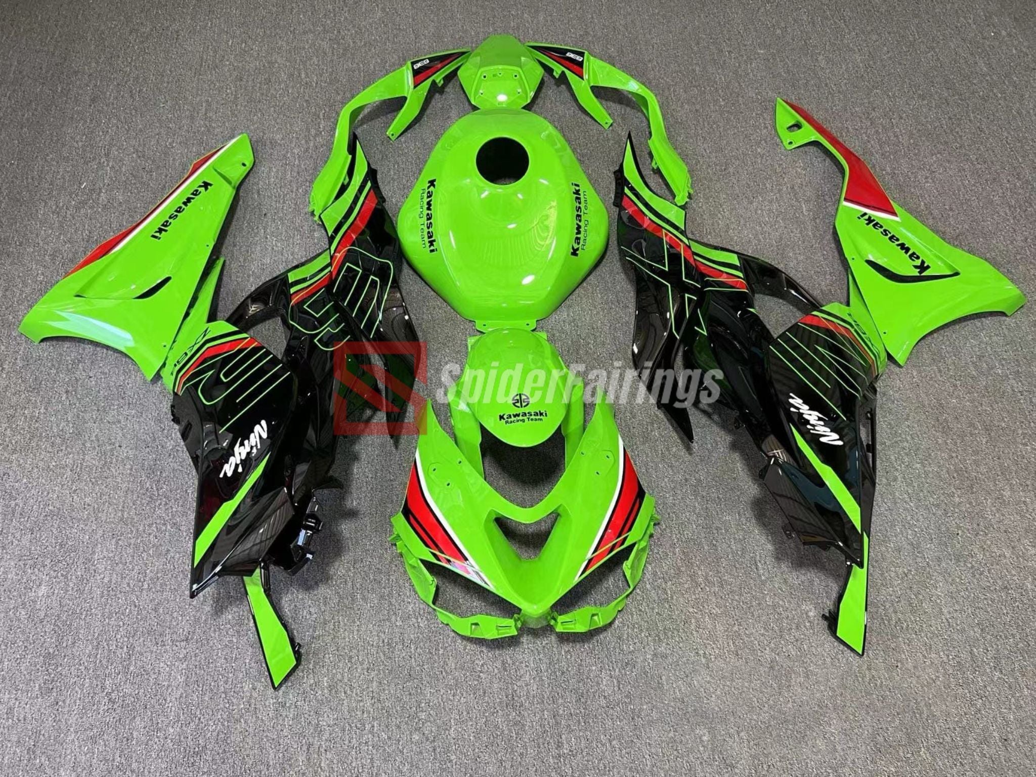 Gloss Purple-Kawasaki ZX-6R fairings 2024 – SpiderFairings