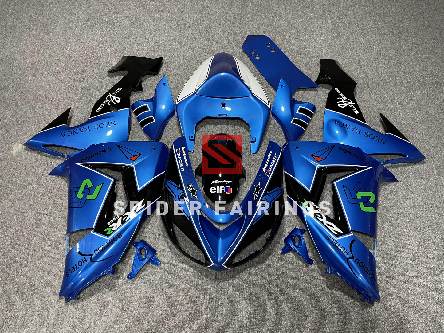 Gloss Blue-Kawasaki ZX-10R 2006-2007