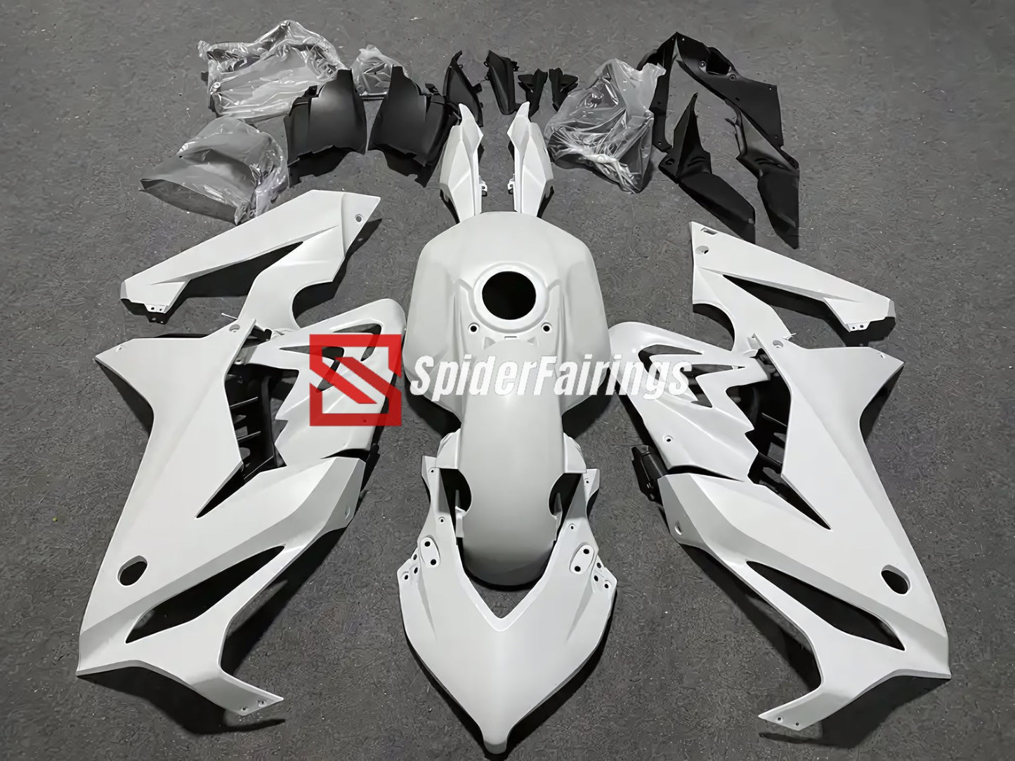 Gloss White-Honda CBR650R 2019-2023